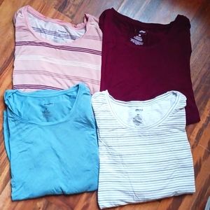 Set of 4 Long Sleeve Maternity Shirts